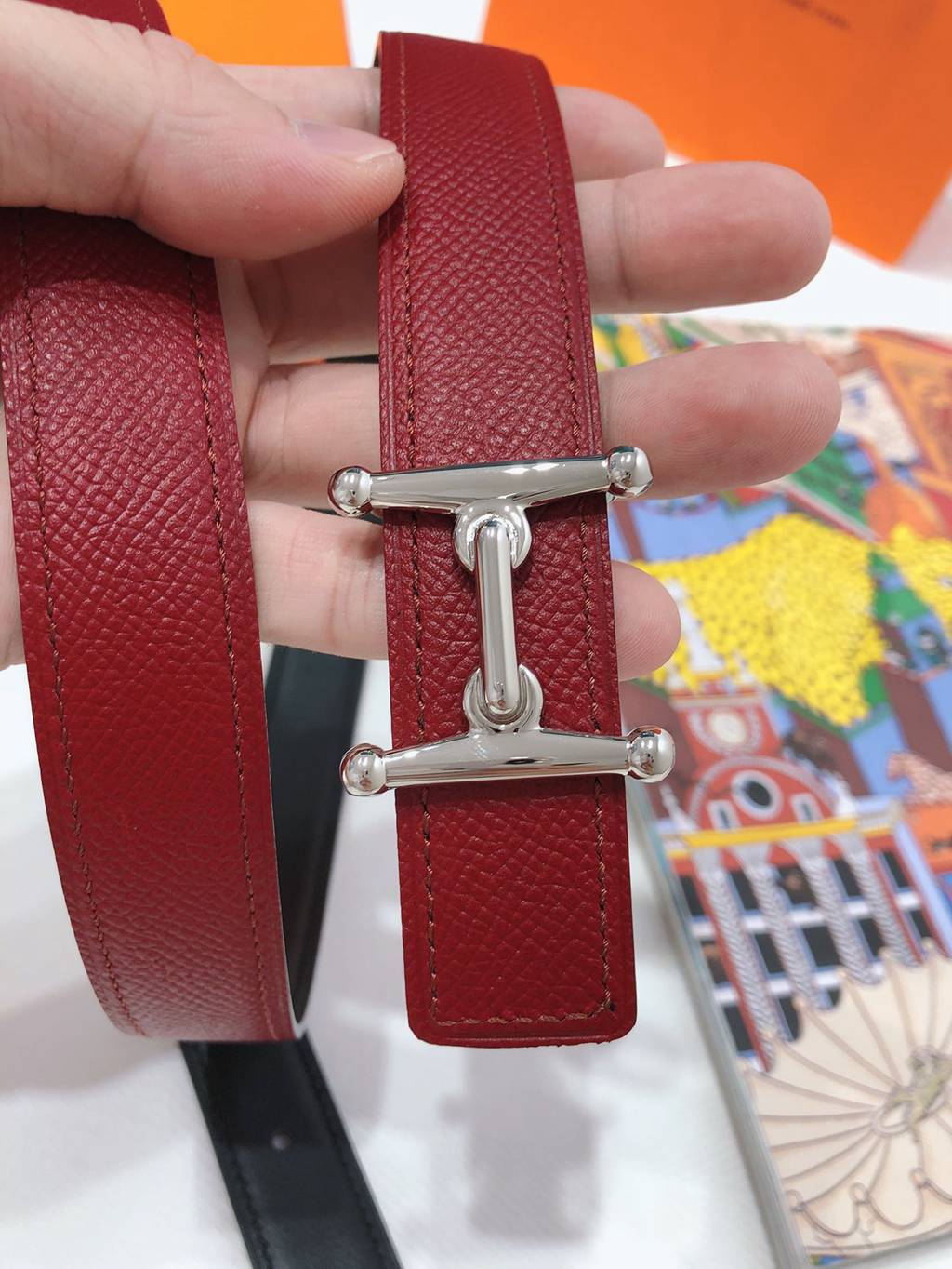 H**mes belts 24mm